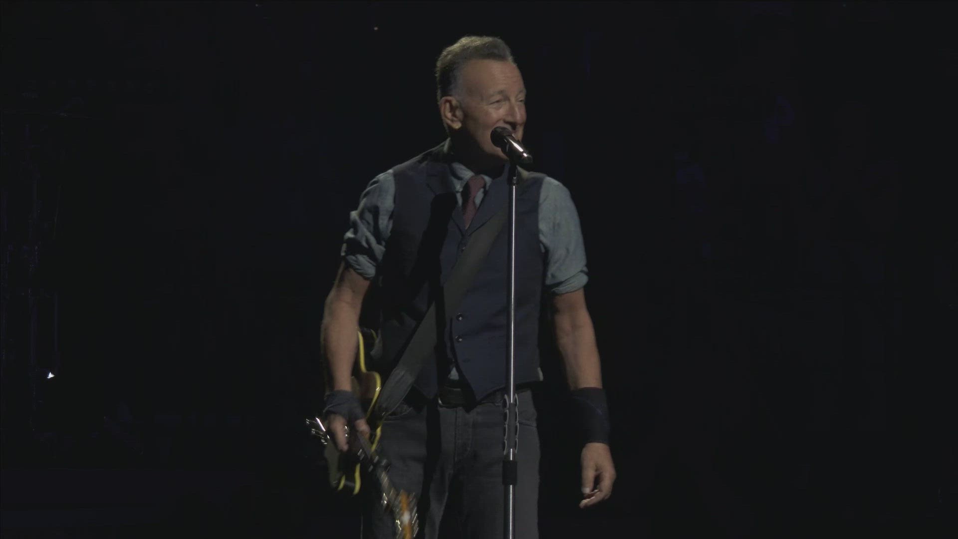 Rock legend Bruce Springsteen and the E Street Band made their return to San Diego to perform for tens of thousands of loyal fans.