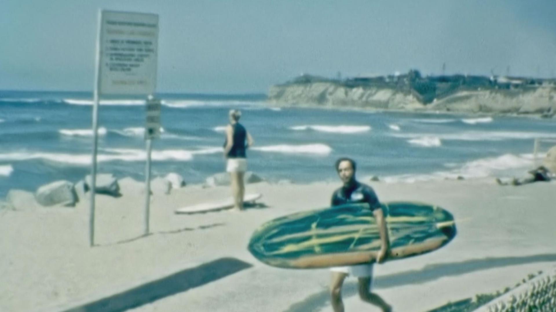 We dug deep in our archives - as far back as 1954 - for surfing videos along the coast for this special look at the rich surfing history in San Diego, California.